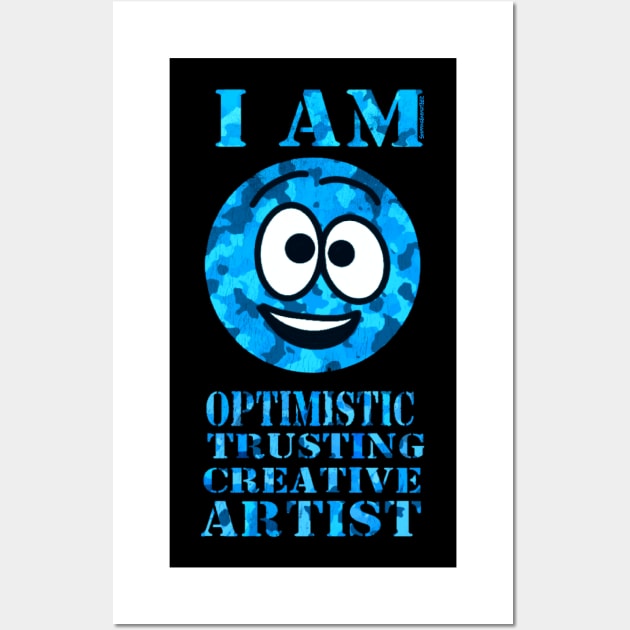 I am Water Element Wall Art by SherringenergyTeez